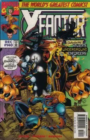 X-Factor, Vol. 1 #140 Direct Edition comic book cover, 1997