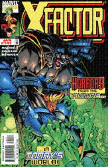 X-Factor, Vol. 1 #141 Direct Edition comic book cover, 1998