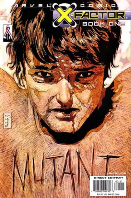 X-Factor, Vol. 2 #1 Sean Phillips Regular comic book cover, 2002