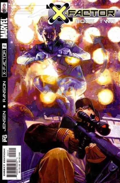 X-Factor, Vol. 2 #2 comic book cover, 2002