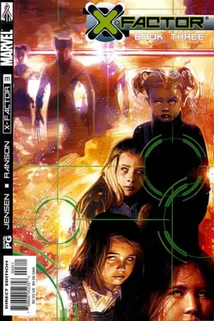 X-Factor, Vol. 2 #3 comic book cover, 2002
