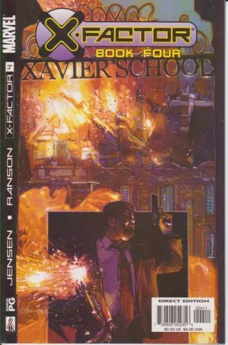 X-Factor, Vol. 2 #4 comic book cover, 2002