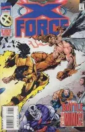 X-Force, Vol. 1 #46 Direct Edition comic book cover, 1995