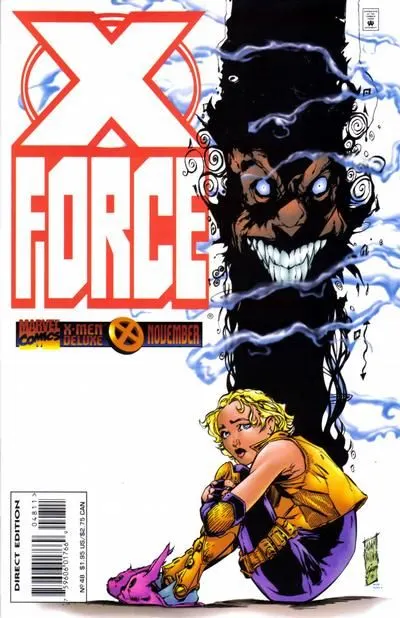 X-Force, Vol. 1 #48 Direct Edition comic book cover, 1995
