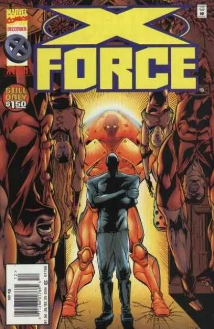 X-Force, Vol. 1 #49 Newsstand Edition comic book cover, 1995