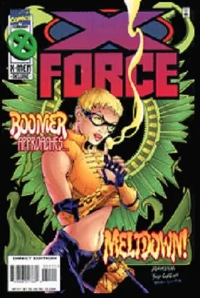 X-Force, Vol. 1 #51 Direct Edition comic book cover, 1996