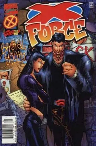 X-Force, Vol. 1 #65 Newsstand Edition comic book cover, 1997