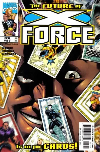 X-Force, Vol. 1 #87 Direct Edition comic book cover, 1999