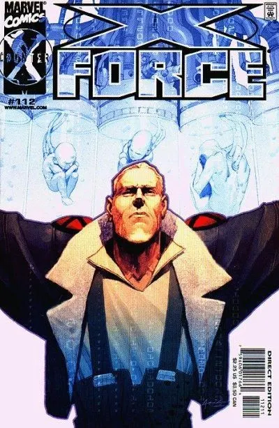 X-Force, Vol. 1 #112 Direct Edition comic book cover, 2001