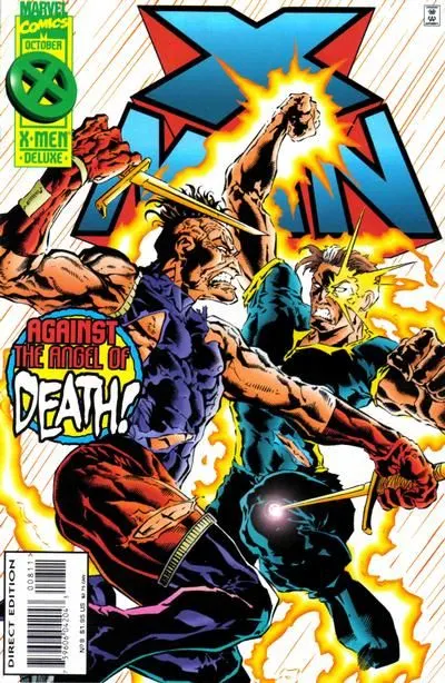 X-Man #8 Direct Edition comic book cover, 1995