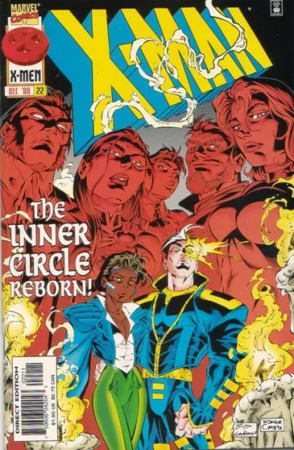 X-Man #22 Direct Edition comic book cover, 1996