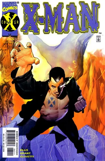 X-Man #65 comic book cover, 2000