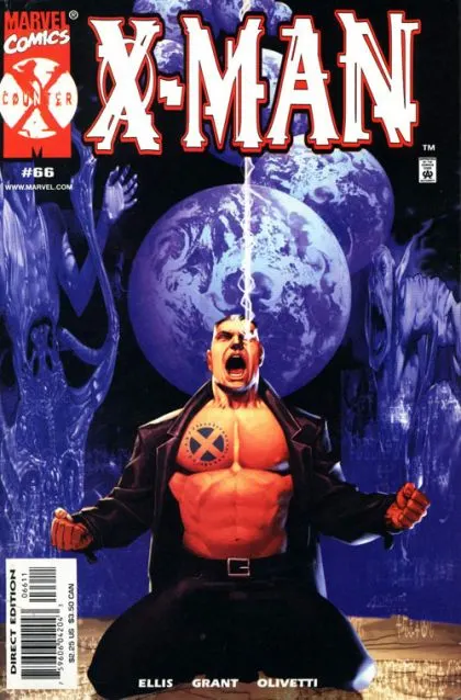 X-Man #66 comic book cover, 2000