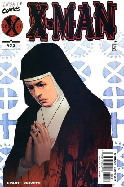 X-Man #72 comic book cover, 2001
