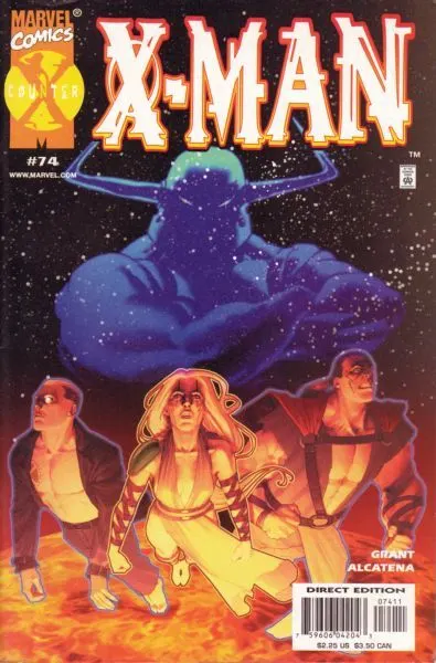 X-Man #74 comic book cover, 2001