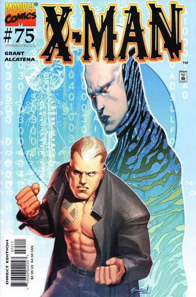 X-Man #75 comic book cover, 2001