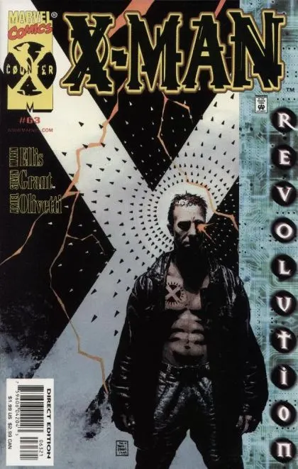X-Man #63 Variant Edition comic book cover, 2000