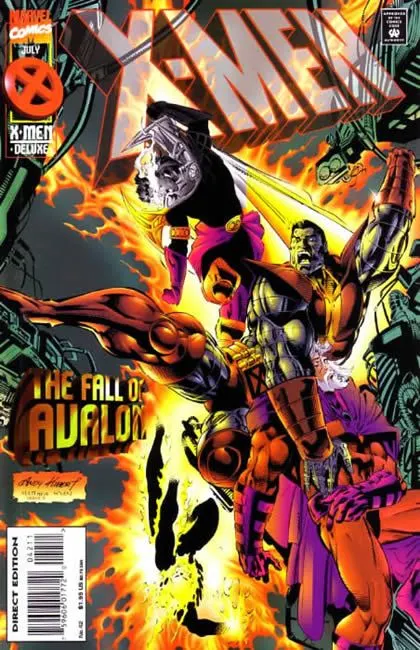 X-Men, Vol. 1 #42 Deluxe Direct Edition comic book cover, 1995