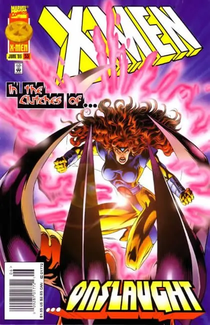 X-Men, Vol. 1 #53 Newsstand Edition comic book cover, 1996