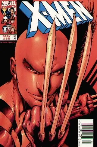 X-Men, Vol. 1 #88 Newsstand Edition comic book cover, 1999