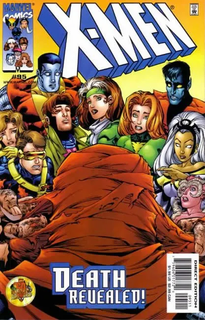 X-Men, Vol. 1 #95 Direct Edition comic book cover, 1999