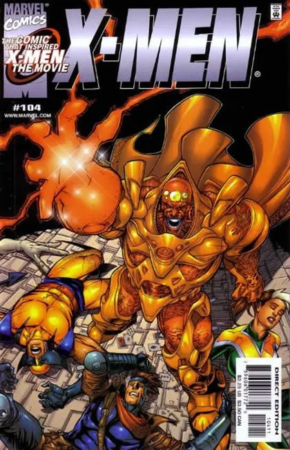 X-Men, Vol. 1 #104 Leinil Francis Yu Regular comic book cover, 2000