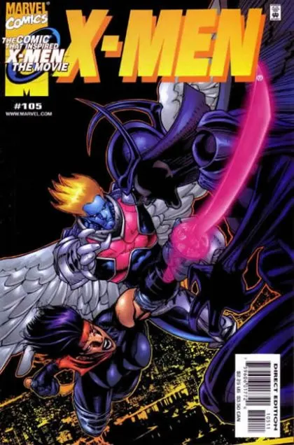 X-Men, Vol. 1 #105 Leinil Francis Yu Regular comic book cover, 2000