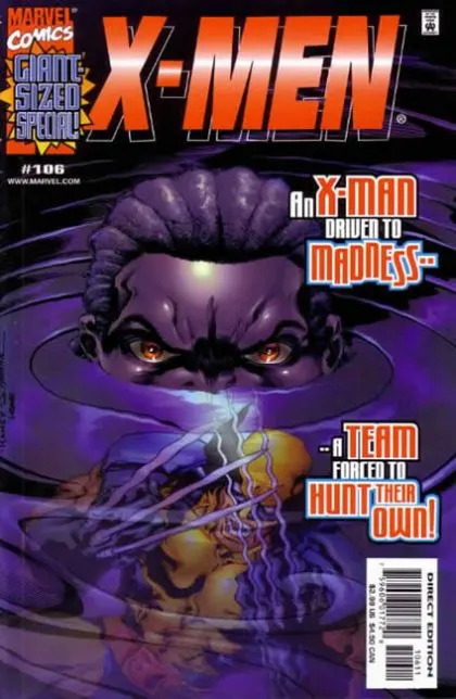 X-Men, Vol. 1 #106 Tom Raney Regular comic book cover, 2000