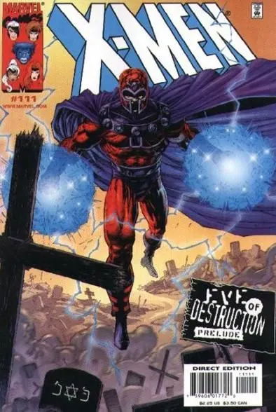X-Men, Vol. 1 #111 Leinil Francis Yu Regular comic book cover, 2001