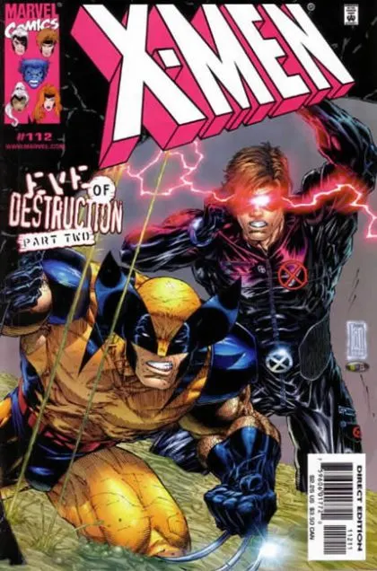 X-Men, Vol. 1 #112 Ian Churchill Regular comic book cover, 2001