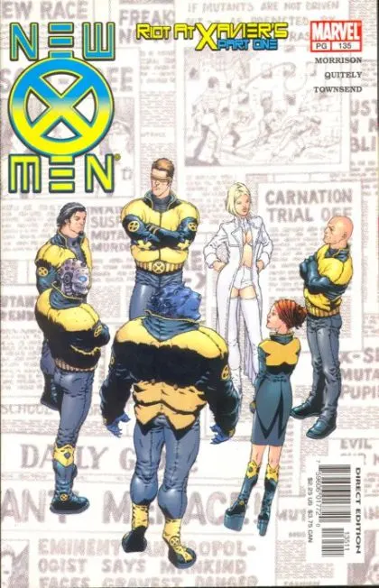 X-Men, Vol. 1 #135 Frank Quitely Regular comic book cover, 2003