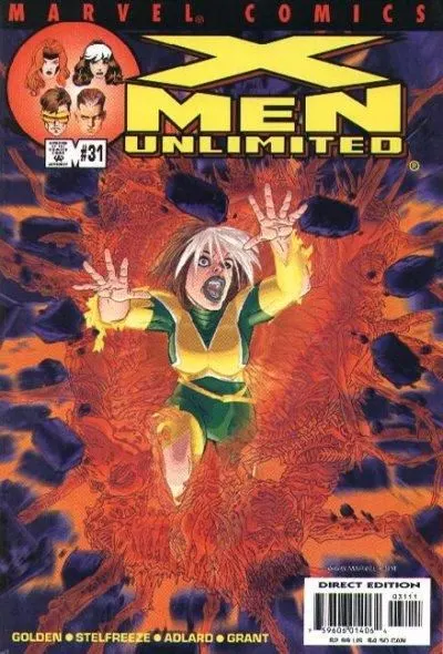 X-Men Unlimited, Vol. 1 #31 comic book cover, 2001