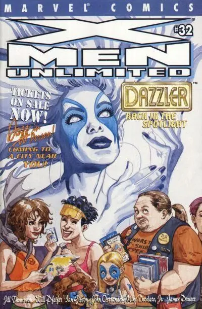 X-Men Unlimited, Vol. 1 #32 comic book cover, 2001