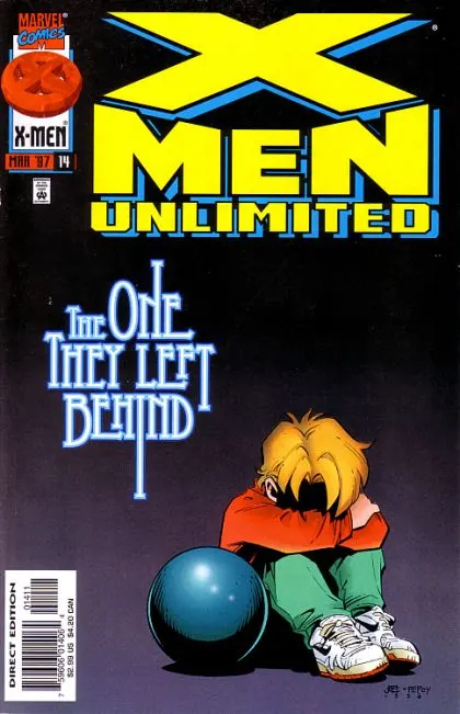 X-Men Unlimited, Vol. 1 #14 Direct Edition comic book cover, 1997