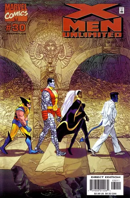 X-Men Unlimited, Vol. 1 #30 comic book cover, 2001