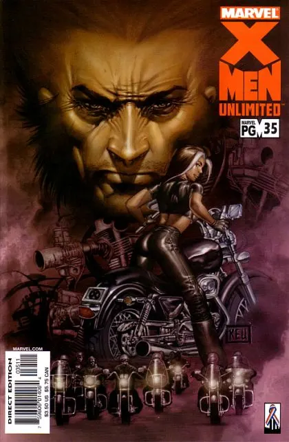 X-Men Unlimited, Vol. 1 #35 comic book cover, 2002
