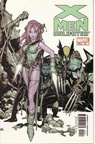 X-Men Unlimited, Vol. 1 #41 comic book cover, 2003