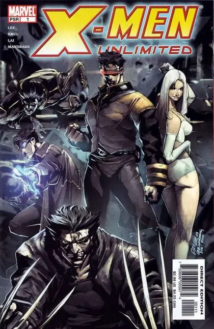 X-Men Unlimited, Vol. 2 #1 comic book cover, 2004