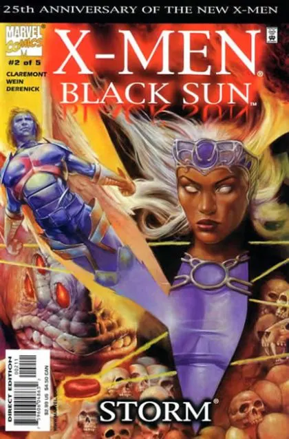 X-Men: Black Sun #2 comic book cover, 2000