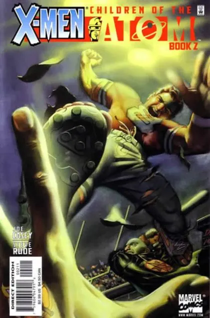 X-Men: Children of the Atom #2 comic book cover, 1999