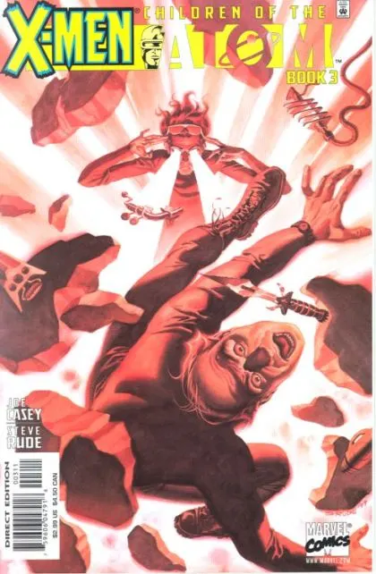 X-Men: Children of the Atom #3 comic book cover, 2000