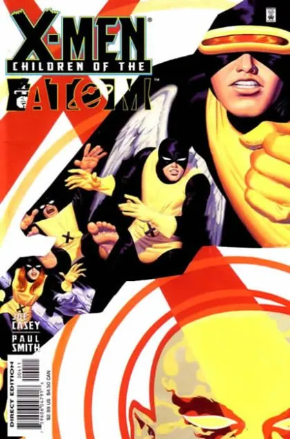 X-Men: Children of the Atom #4 comic book cover, 2000