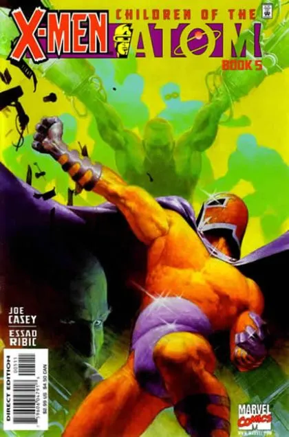 X-Men: Children of the Atom #5 comic book cover, 2000