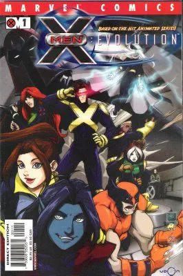 X-Men: Evolution #1 Direct Edition comic book cover, 2002