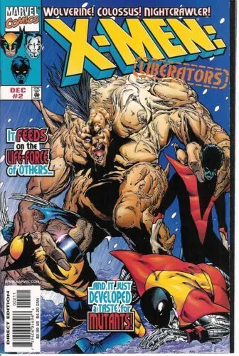 X-Men: Liberators #2 Direct Edition comic book cover, 1998