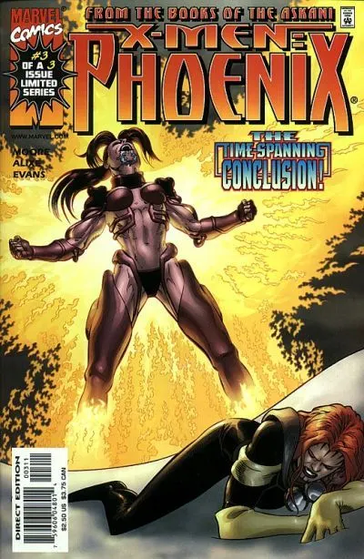 X-Men: Phoenix #3 comic book cover, 2000