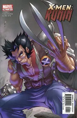 X-Men: Ronin #1 comic book cover, 2003