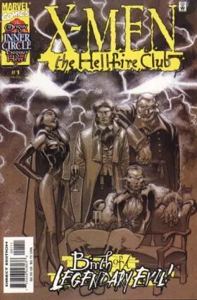 X-Men: The Hellfire Club #1 comic book cover, 2000