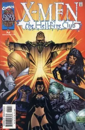 X-Men: The Hellfire Club #4 comic book cover, 2000
