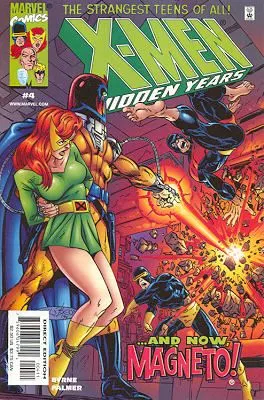 X-Men: The Hidden Years #4 Direct Edition comic book cover, 2000
